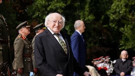 President Michael D Higgins leads tribute to 1916 leaders at annual State Commemoration