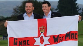 ‘This is for everyone’: Rory McIlroy transcends orange-green divide in all-island game of golf