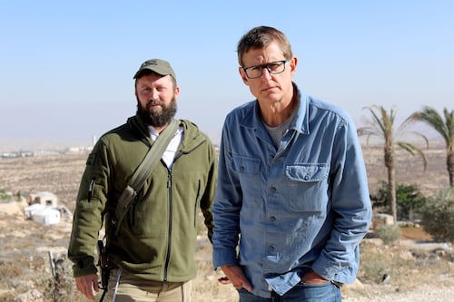 In The Settlers, Louis Theroux does something we have rarely seen him do in 30 years of TV