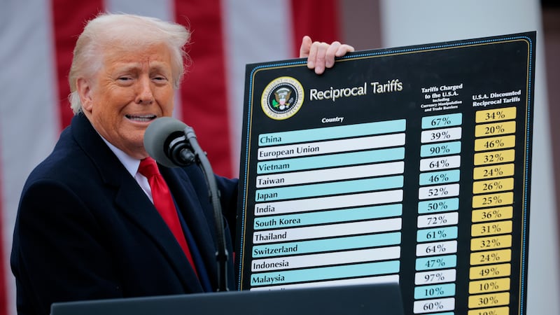 Irish exports surged ahead of Trump’s ‘liberation day’ tariffs