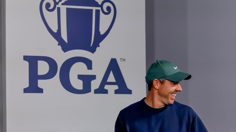 Rory McIlroy looks to go beyond the end of the rainbow